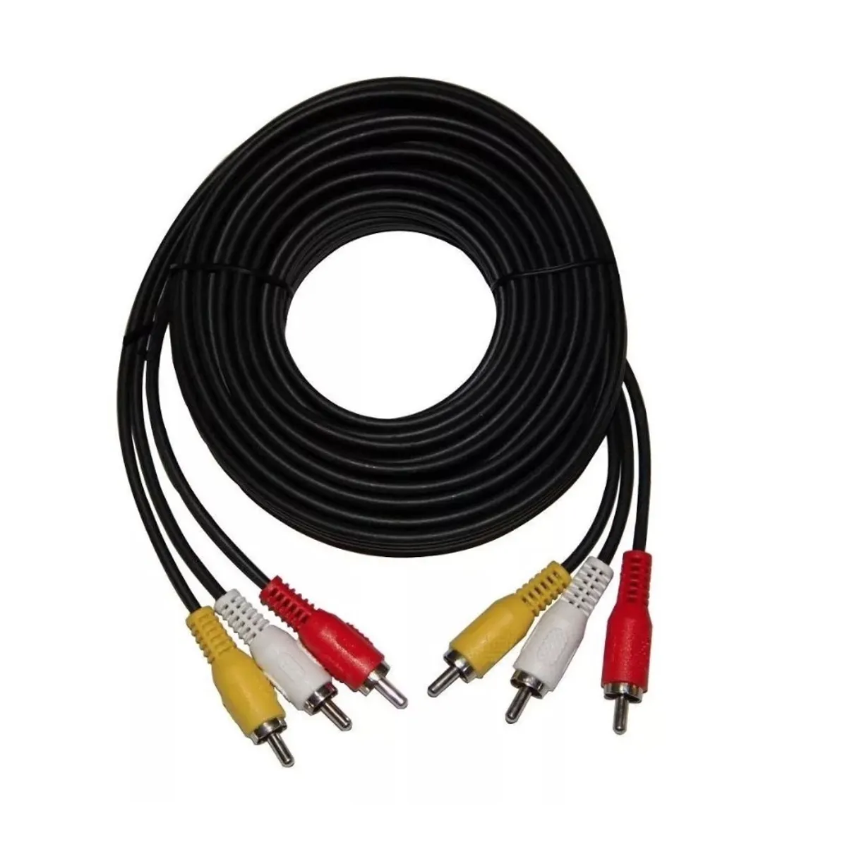 GENERICO - Cable 3 RCA a 3 RCA de 1.5 Metros