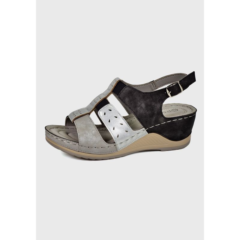 BEGOÑA - Sandalia Renie Gris BEGOÑA
