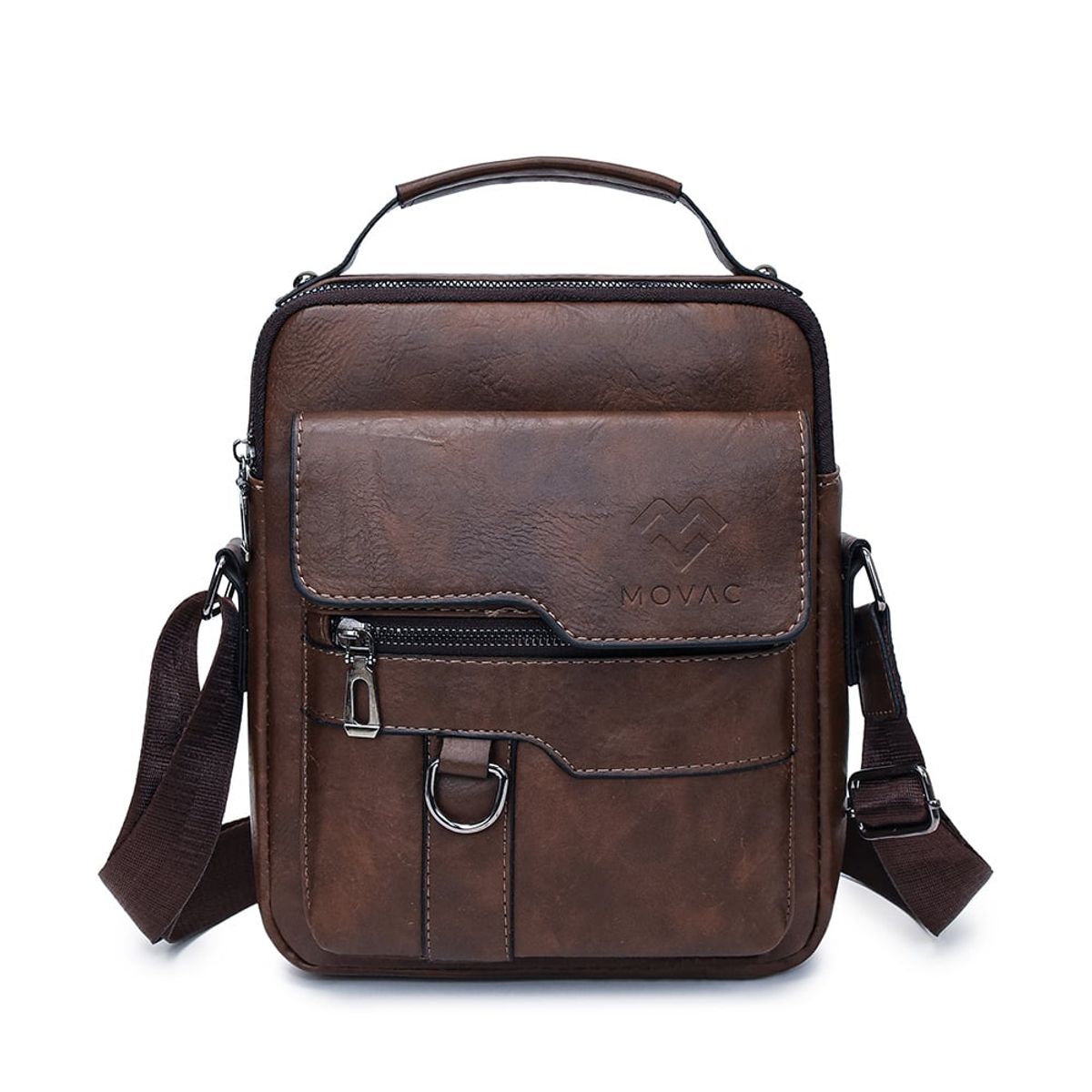 MV MOVAC - Bolso Titan Bag de Hombro Bandolera Cuero PU Multiuso