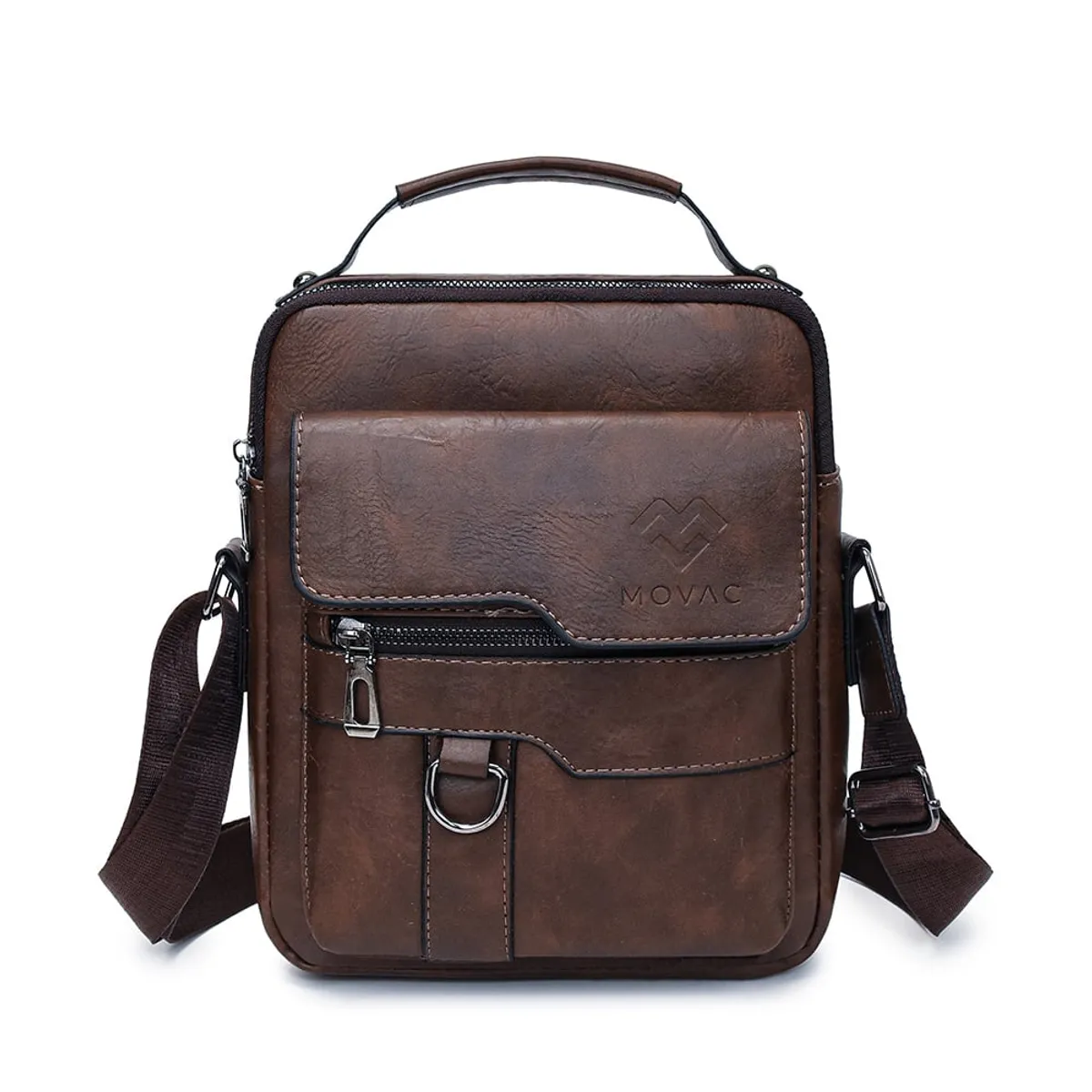 MV MOVAC - Bolso Titan Bag de Hombro Bandolera Cuero PU Multiuso
