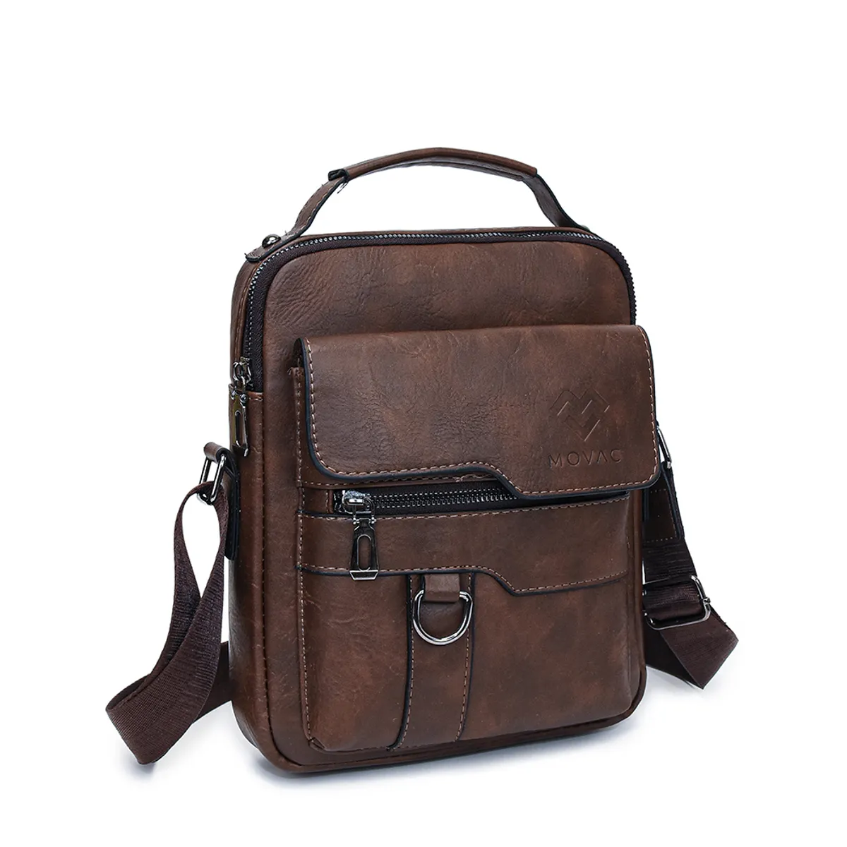 MV MOVAC - Bolso Titan Bag de Hombro Bandolera Cuero PU Multiuso