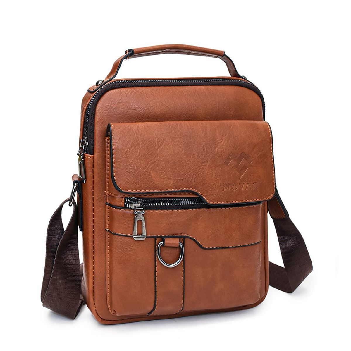 MV MOVAC - Bolso Titan Bag de Hombro Bandolera Cuero PU Multiuso