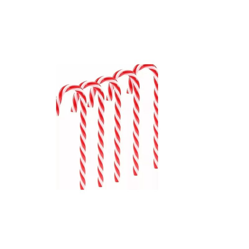 GENERICO - 25 Navidad Bastón Caramelo Árbol De Navidad Adorno Colgante
