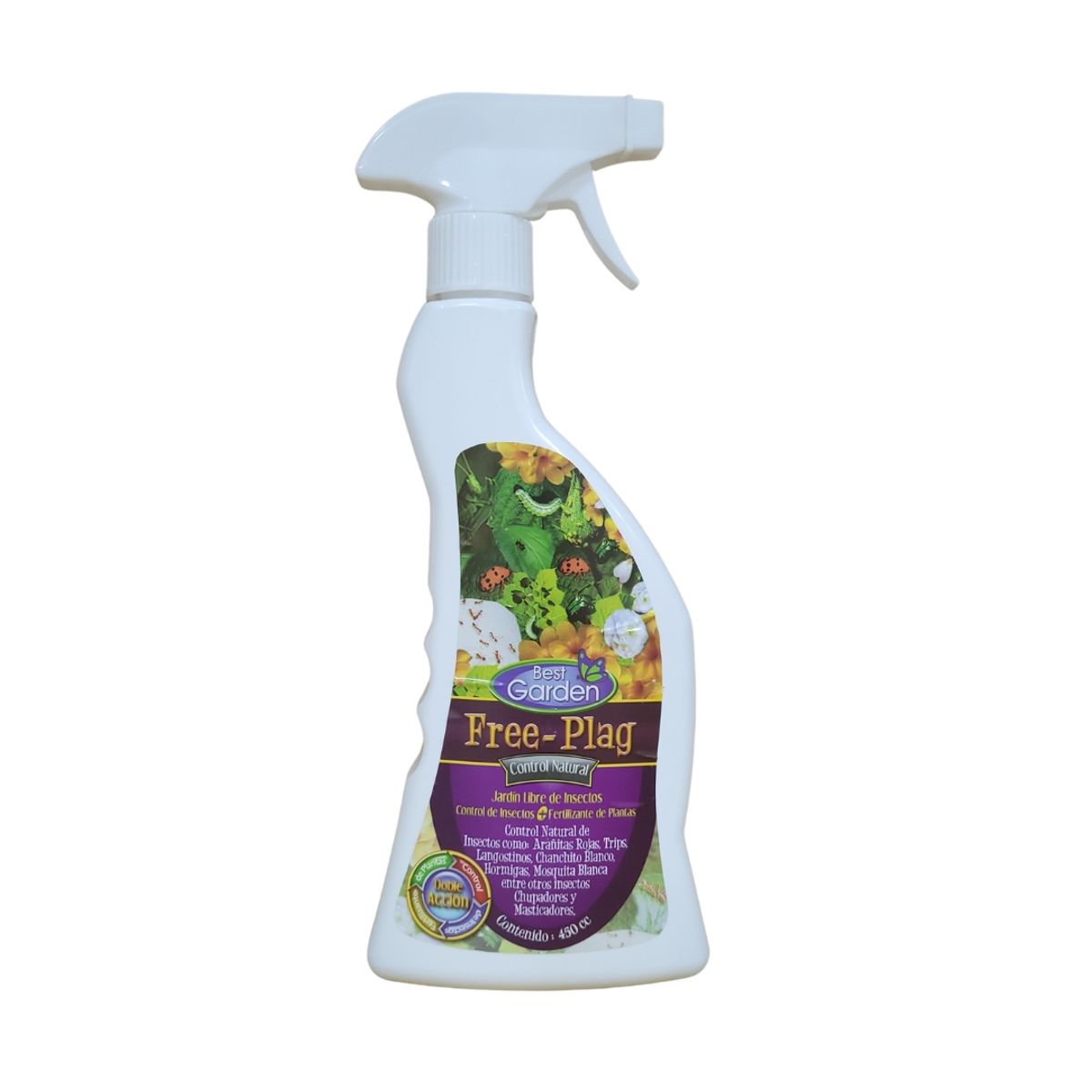 BEST GARDEN - Control Natural Free-plag  control y fertilizante 450cc