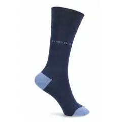 PERRY ELLIS - Calcetín Bi-Tono Navy