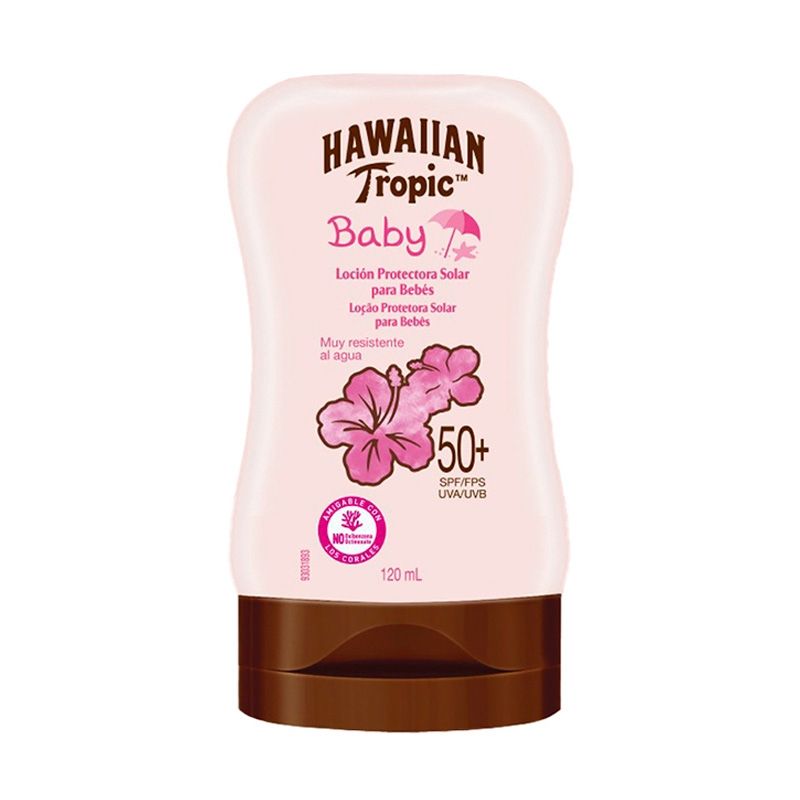 HAWAIIAN TROPIC - Protector Solar Loción Hawaiian Tropic Baby 50Fps 120Ml
