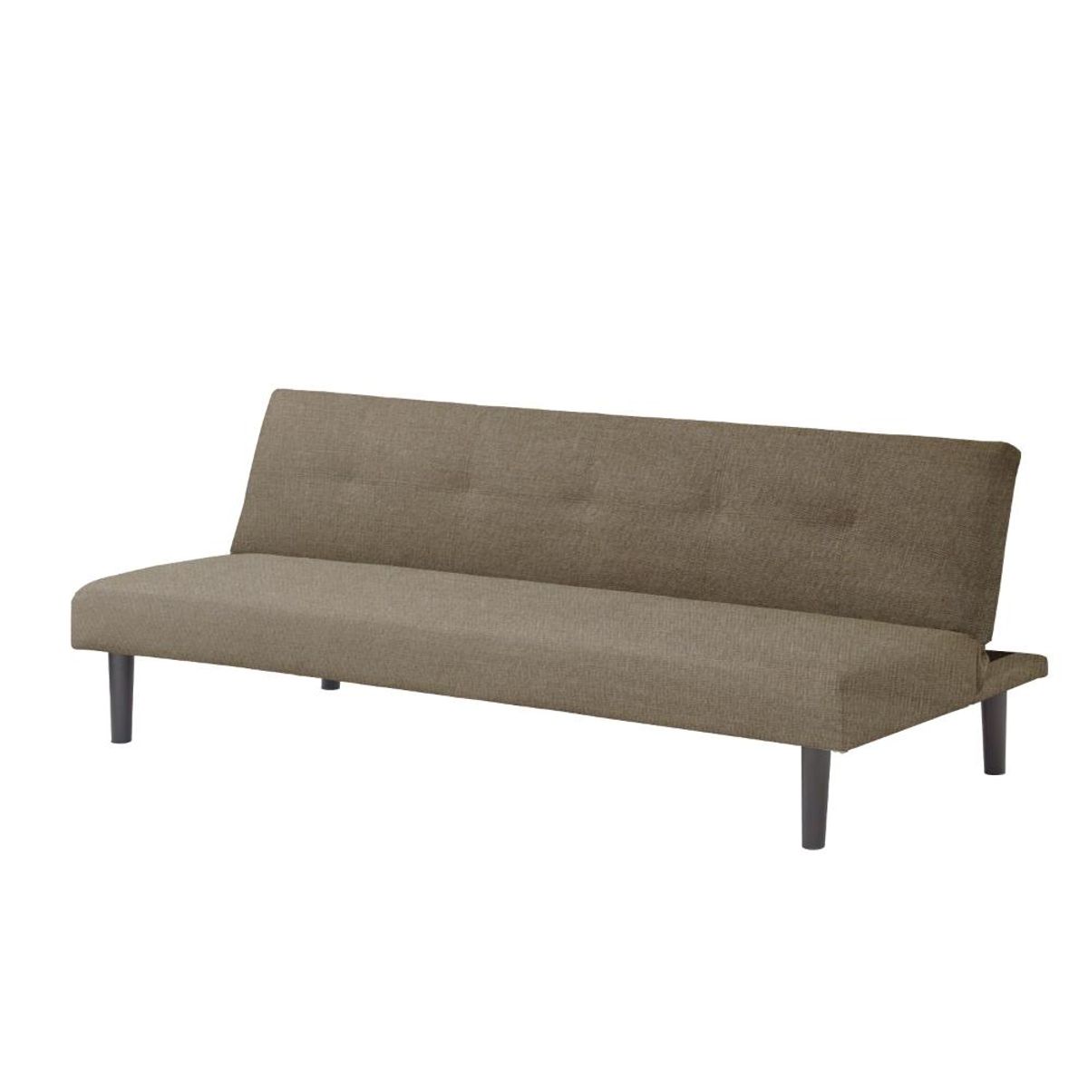 KLIK - Futón Sofá Cama 2 cuerpos Sofía - Lino Beige KLIK