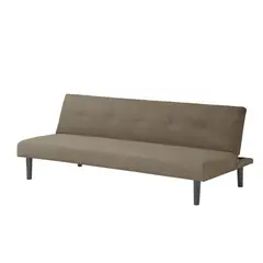 KLIK - Futón Sofá Cama 2 cuerpos Sofía - Lino Beige