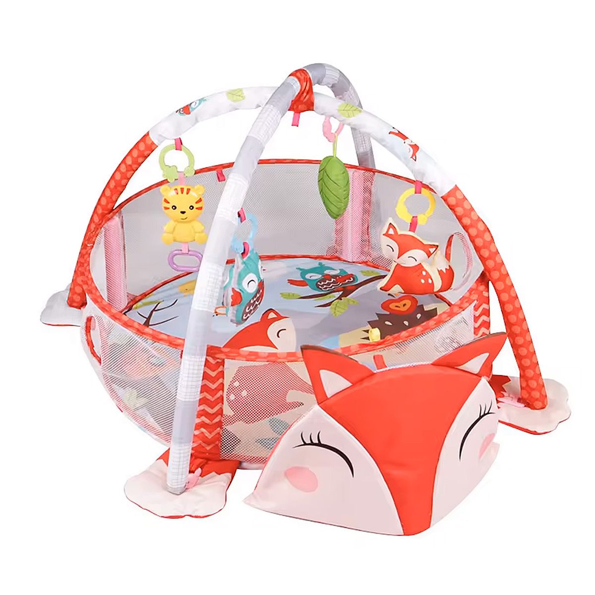 MUNDO ONLINE - Gimnasio Zorrito Alfombra Interactiva 3 en 1