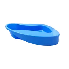 GENERICO - Chata Anatómica Portátil Unisex Bandeja Urinaria Azul