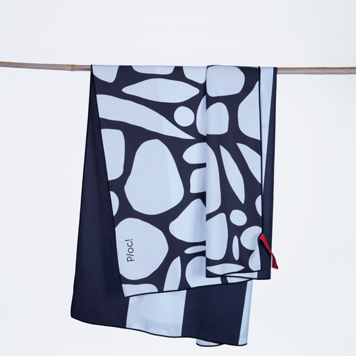 PLOC - Toalla Ploc Piedra Negra Reversible Microfibra Eco Friendly