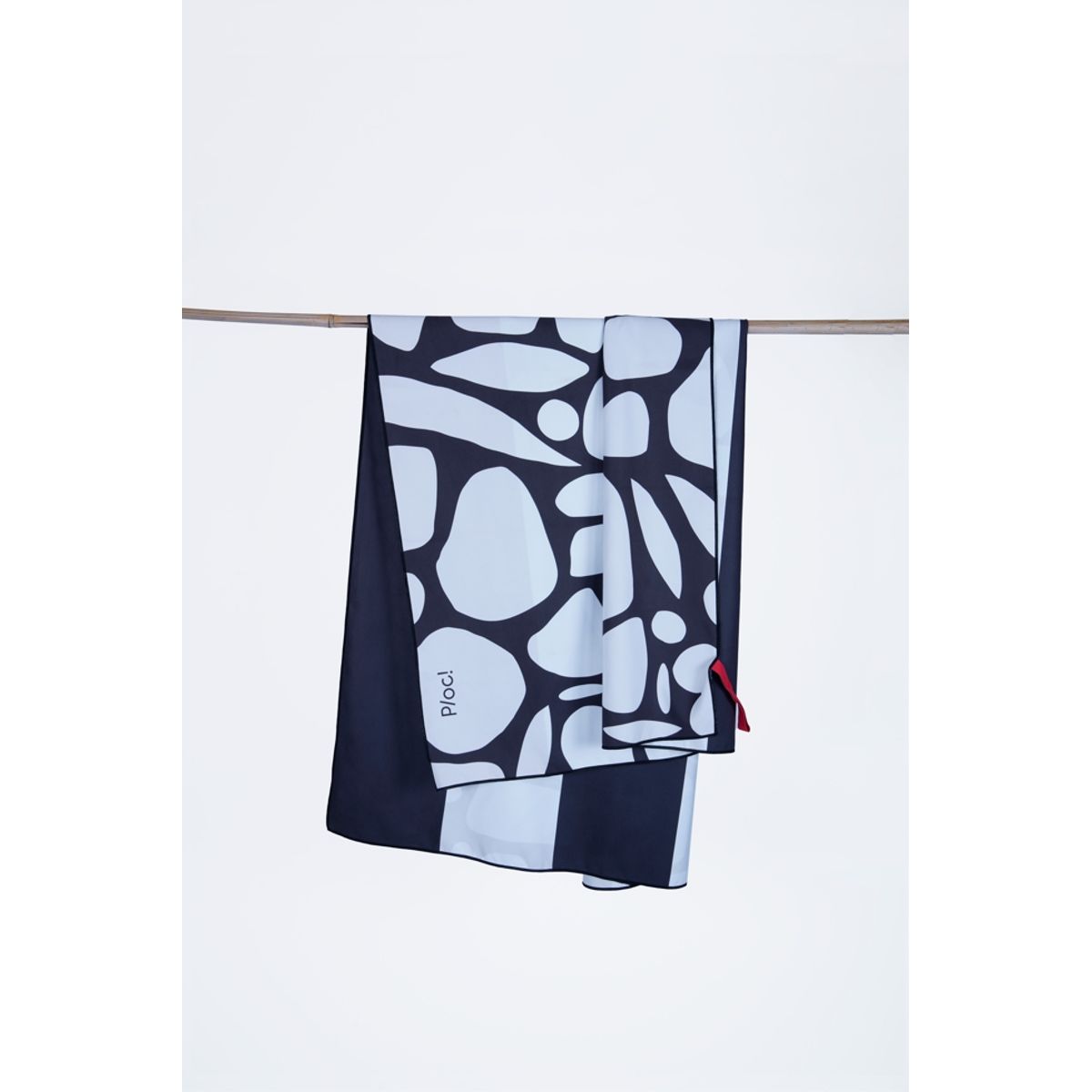 PLOC - Toalla Ploc Piedra Negra Reversible Microfibra Eco Friendly