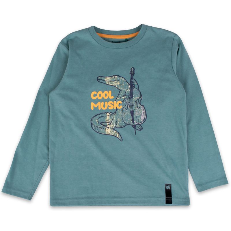 PILLIN - Polera Manga Larga Niña Verde Pillin PILLIN
