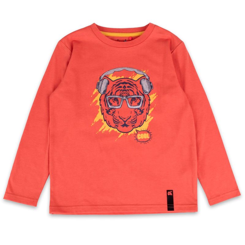 PILLIN - Polera Manga Larga Niña Rojo Pillin PILLIN