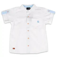 PILLIN - Camisa Niño Blanco