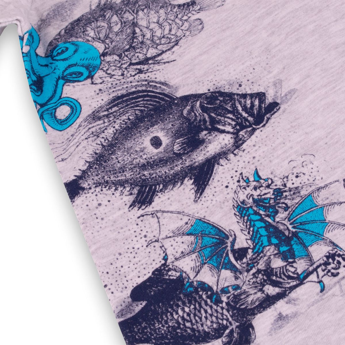 PILLIN - Polera Niño Gris claro Pillin PILLIN