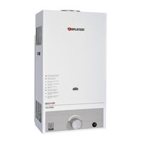 Pack Calefont 10 Litros Gas Licuado Tiro Natural + Regulador