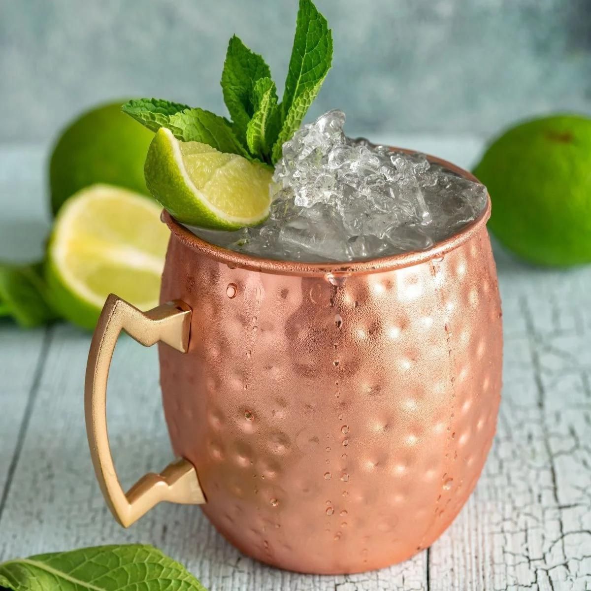 CAP DOR - Mug Cobre Martillado Moscow Mule
