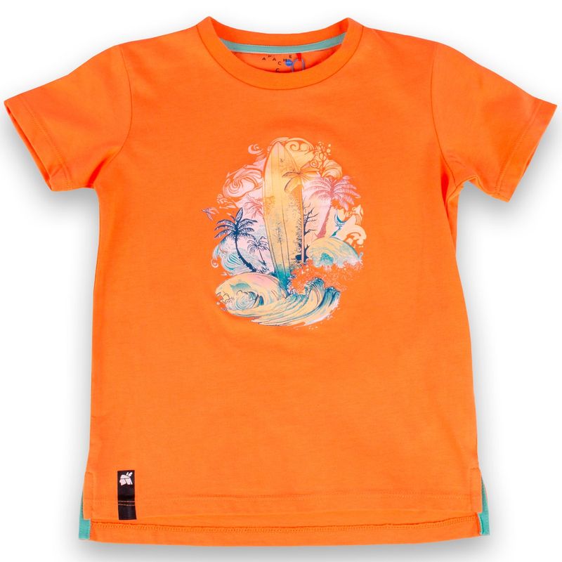 PILLIN - Polera Niño Naranja Pillin PILLIN