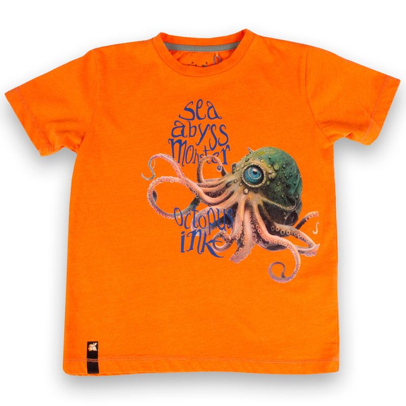 PILLIN - Polera Niño Naranja Pillin PILLIN