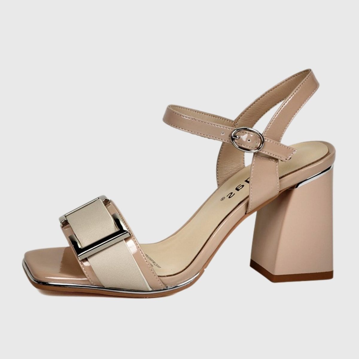 DEGAS - Sandalia Cuero Valeria Beige DEGAS