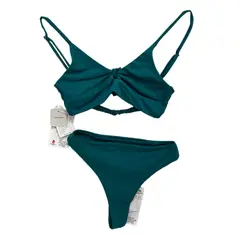 COOL AMAZONIA - - CONJUNTO DE BIKINI VERDE ESMERALDA MODELO ELENA