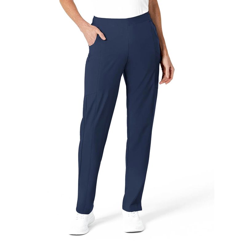 MIKE'S - Pantalón Clínico Mujer Wonderwink 5155 Azul Marino MIKE'S