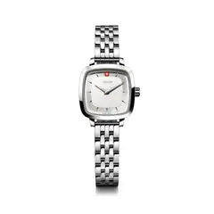 WENGER - Reloj Vintage Classic acero dial blanco