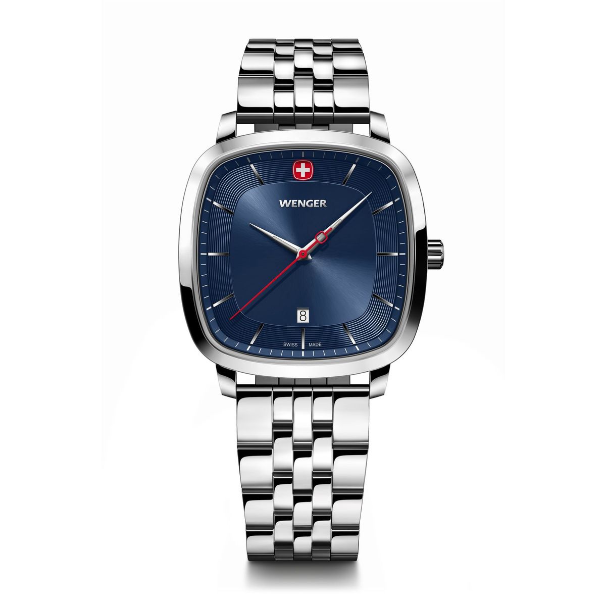 WENGER - Reloj Vintage Classic acero dial azul Wenger