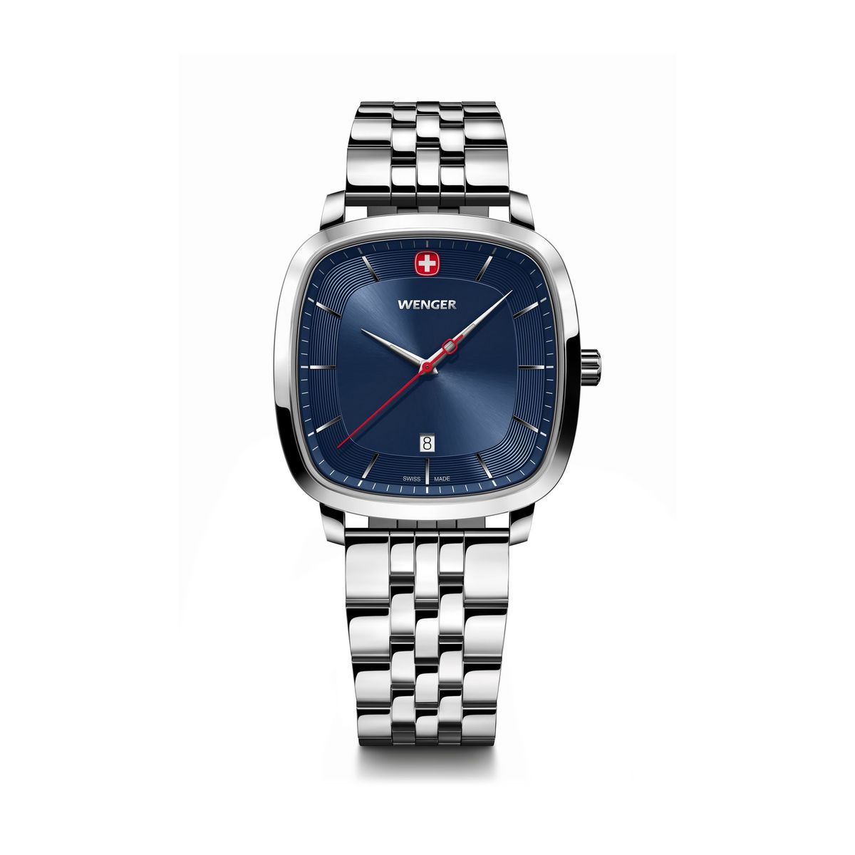 WENGER - Reloj Vintage Classic acero dial azul Wenger
