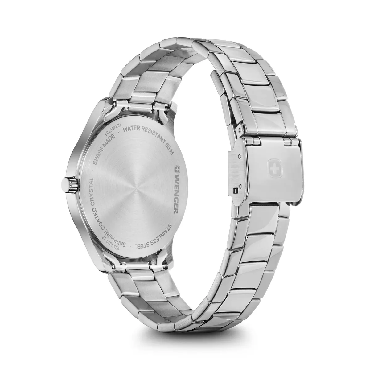 WENGER - Reloj City Classic correa de acero Wenger