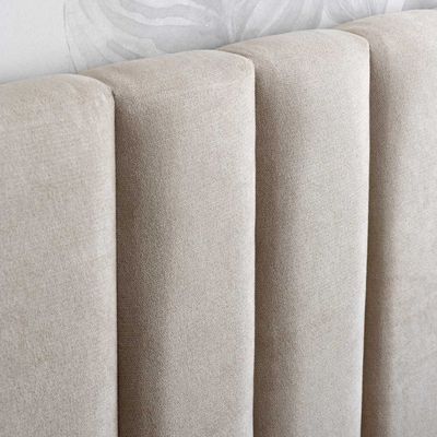 Imagen 2 del producto RESPALDO TUBULAR - SUPER KING - VELVET COLOR BEIGE