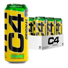 CELLUCOR - Pack 6 energeticas c4 473ml c/u - Twisted limeade