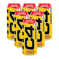 CELLUCOR - Pack 6 energeticas c4 473ml c/u - Strawberry watermelon