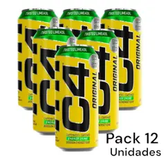 CELLUCOR - Pack 12 energeticas c4 473ml c/u - Twisted limeade