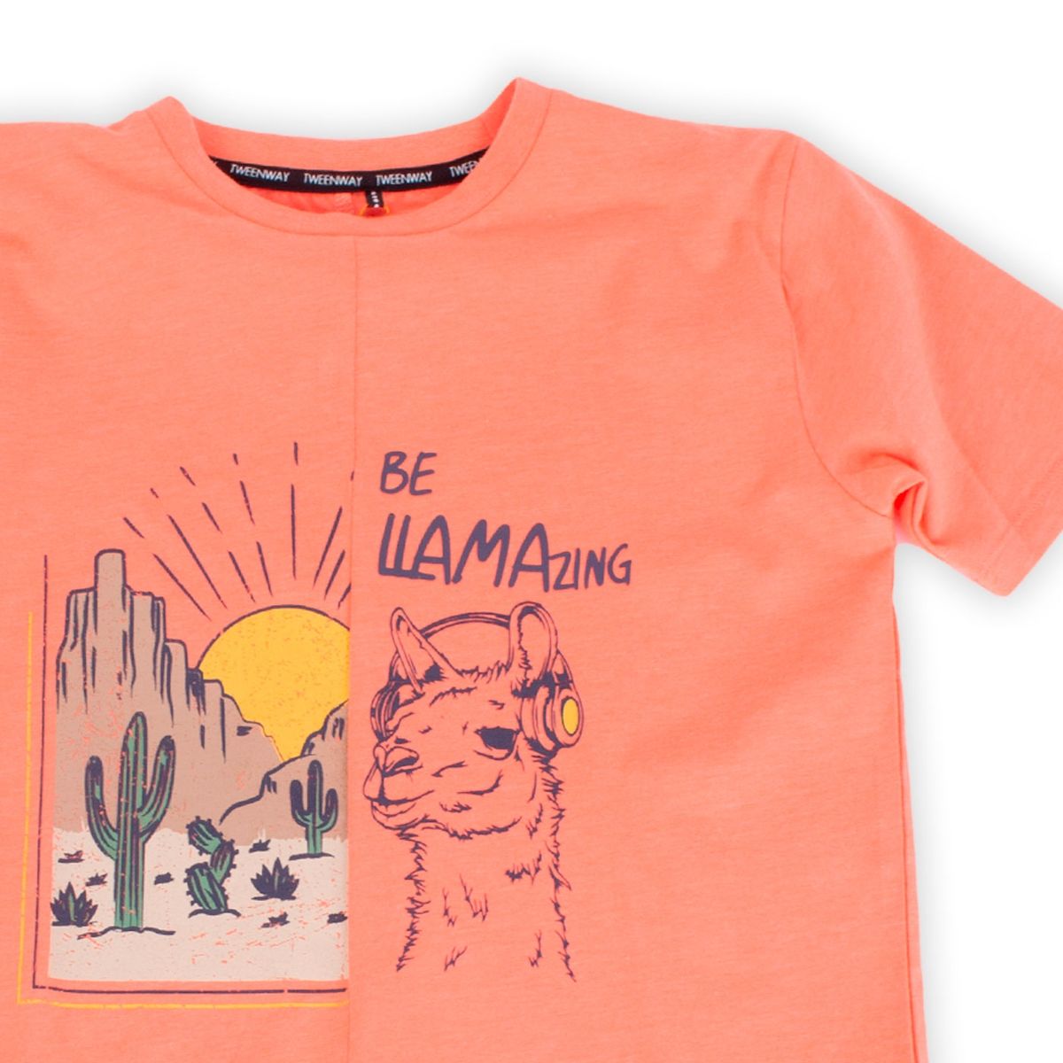 PILLIN - Polera Niño Naranja Pillin PILLIN