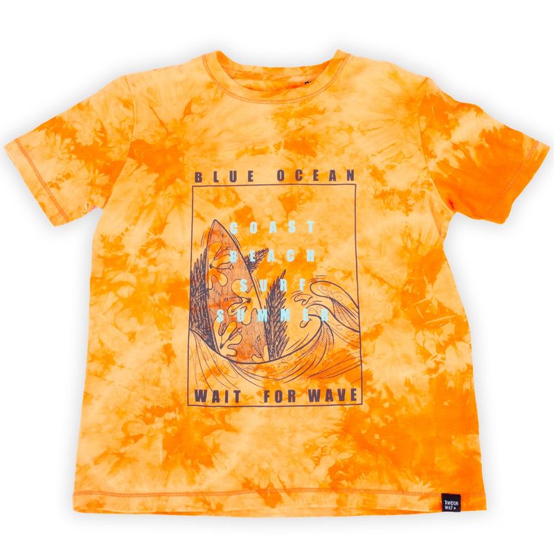 PILLIN - Polera Niño Naranja Pillin PILLIN