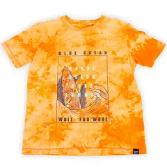 PILLIN - Polera Niño Naranja