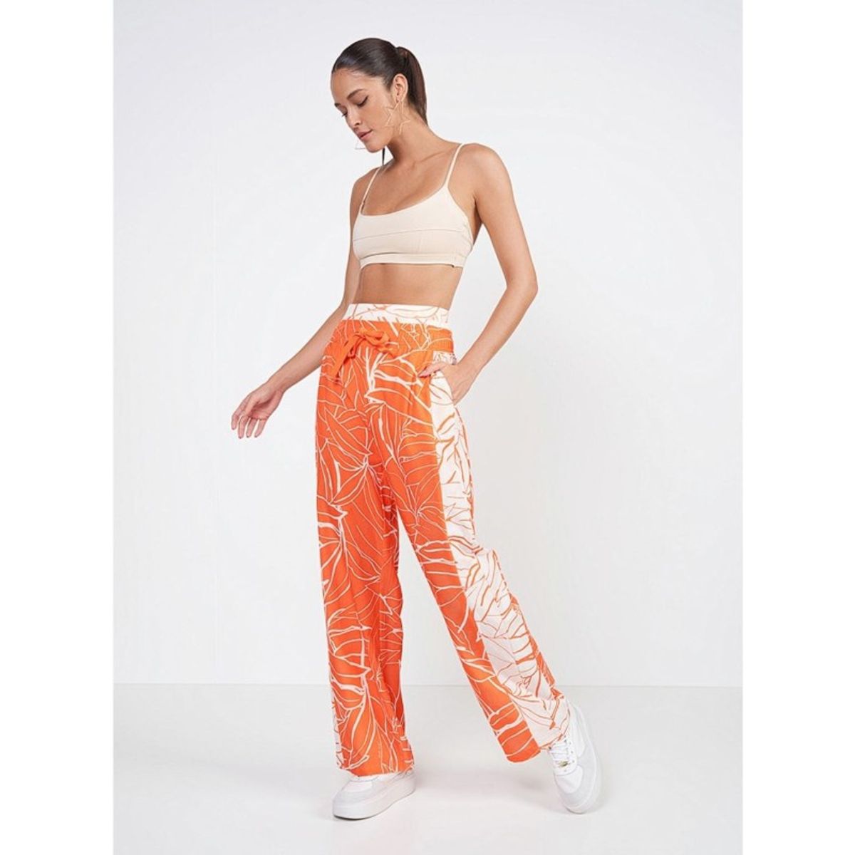 COLCCI - Pantalones rectos deportivos Greco Sunset de Colcci