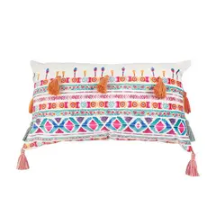 GENERICO - Cojín Estilo Boho Multicolor