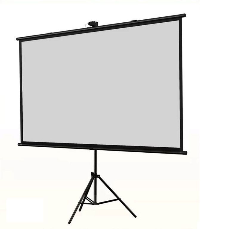 OEM Telón Mural de Proyector Portátil 84 pulgadas (Gris Fibra Telón)