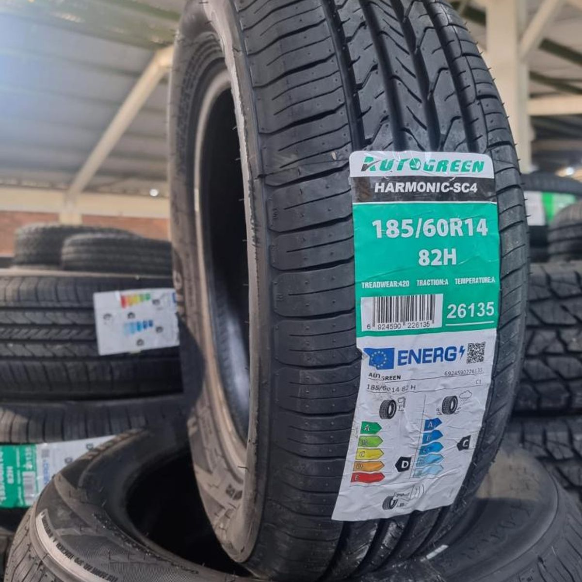 GENERICO - NEUMATICO 185/60 R14 AUTOGREEN HARMONIC-SC4 HT 82H