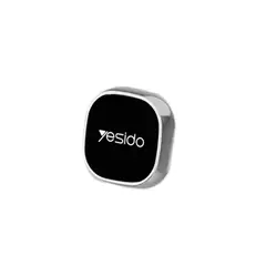 YESIDO - Soporte Holder Porta Celular Magnetico Para Auto C81 Silver