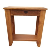 Mesa de arrimo con grabados