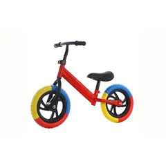 GENERICO - Bicicleta Equilibrio Sin Pedales De Aprendizaje Roja