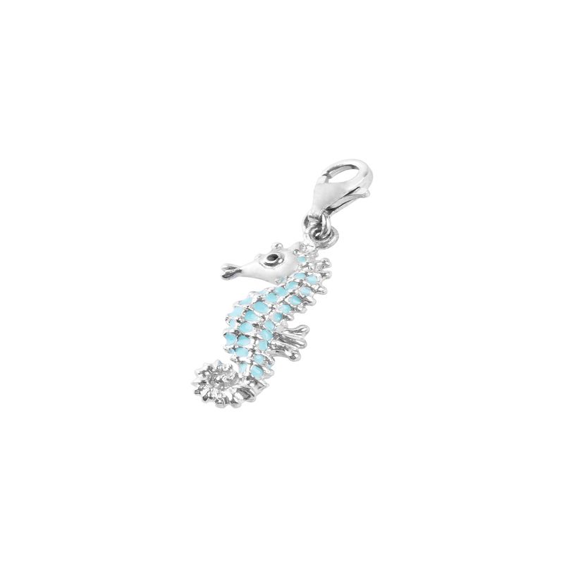 JB JOYAS BARON - Colgante de Plata Esterlina 925 Caballo de Mar
