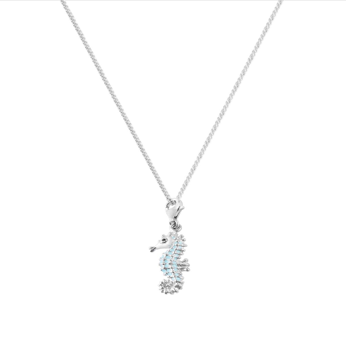 JB JOYAS BARON - Colgante de Plata Esterlina 925 Caballo de Mar