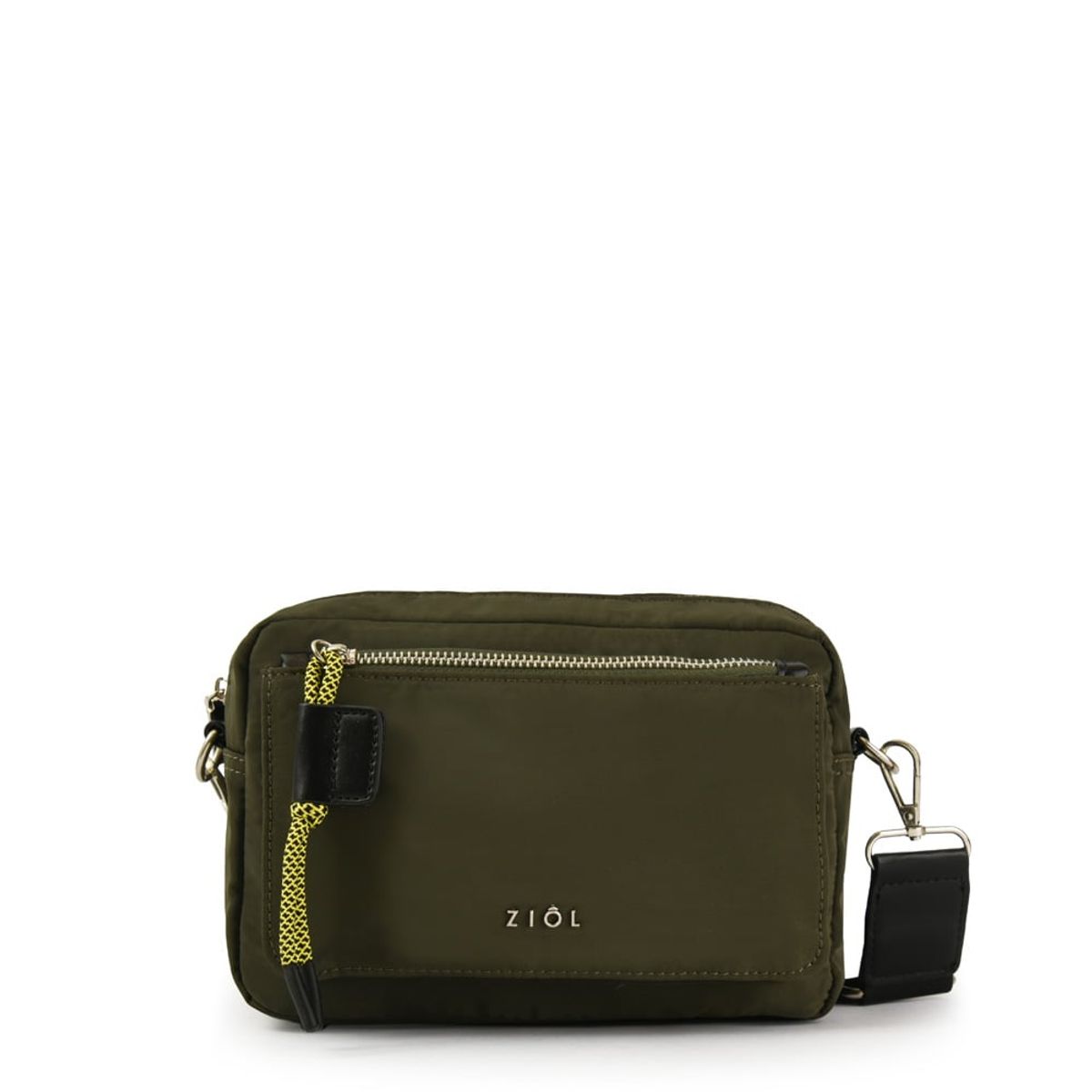 ZIOL - Cartera bandolera pequeña vivienne verde oliva