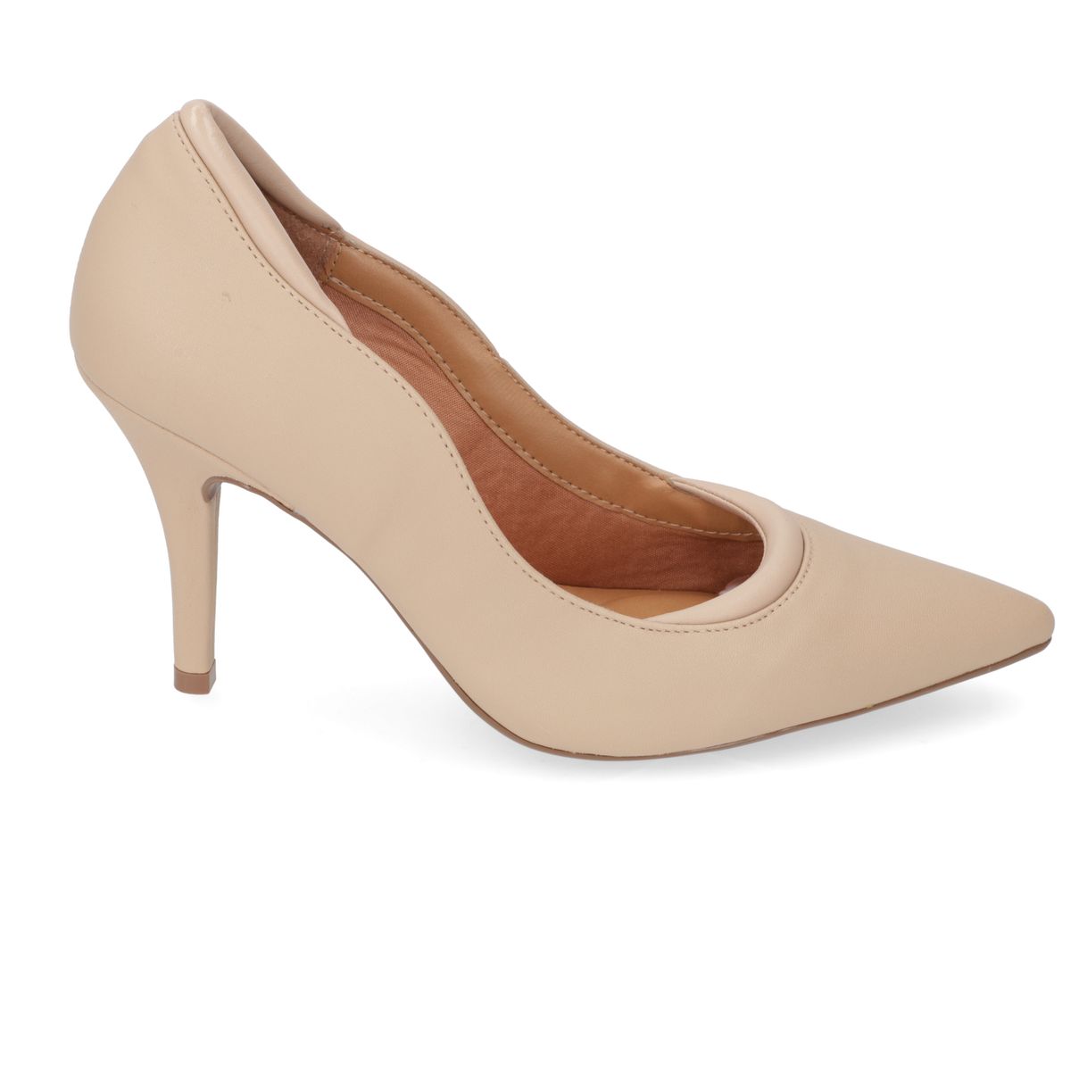 VIZZANO - Zapato Mujer Taco Aguja Stiletto Beige Vizzano