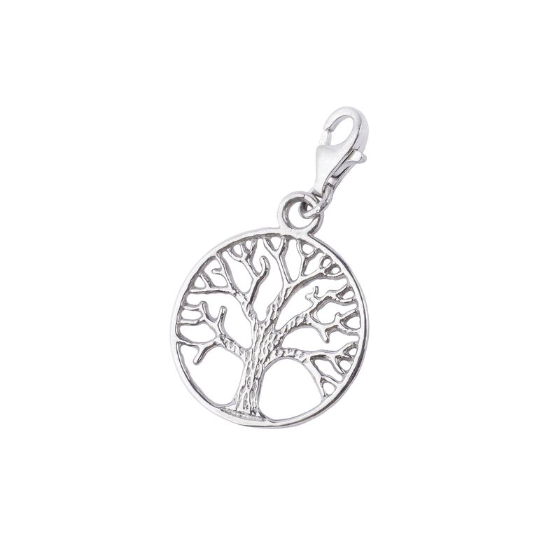 JB JOYAS BARON - Colgante de Plata Esterlina 925 Árbol de la Vida